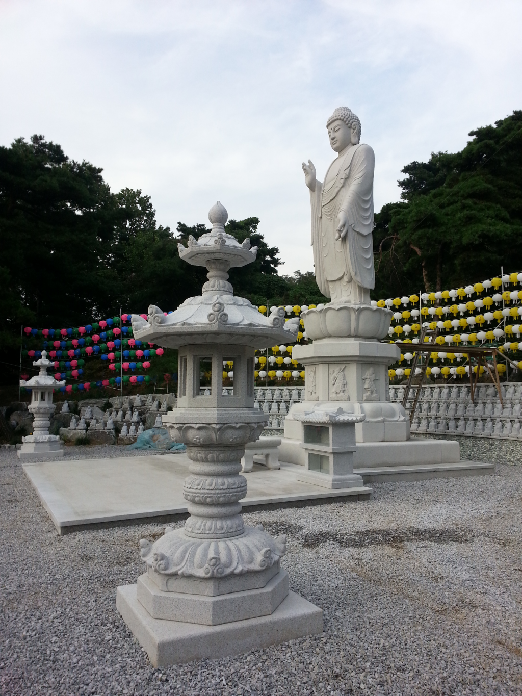 불상다이시공완료