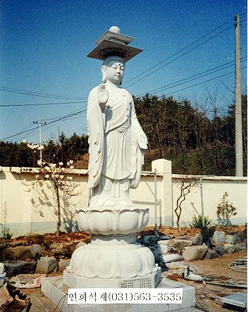 미륵불상 15.0자 충남 서천 광덕사