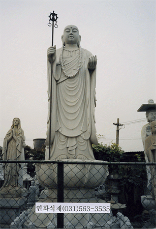 지장보살 17.0자 공장전시