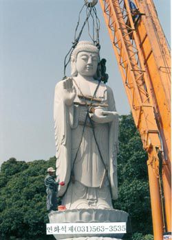 약사여래상 30자 조성중