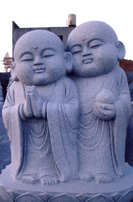 선남선녀 동자상