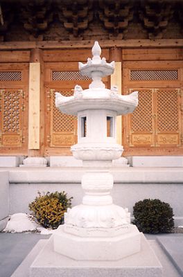 실상사 석등 춘천 정법사