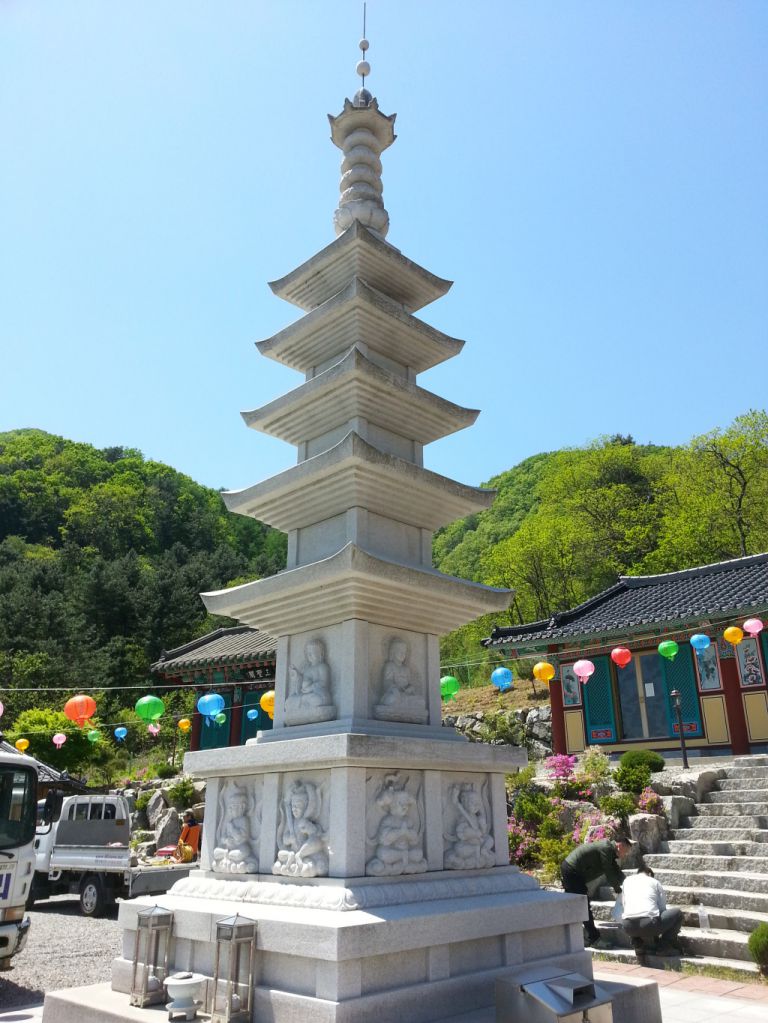 5층 석탑 연정사