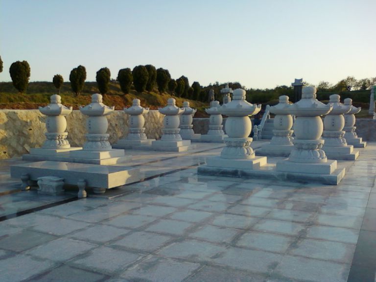 순천 부도탑 설치중