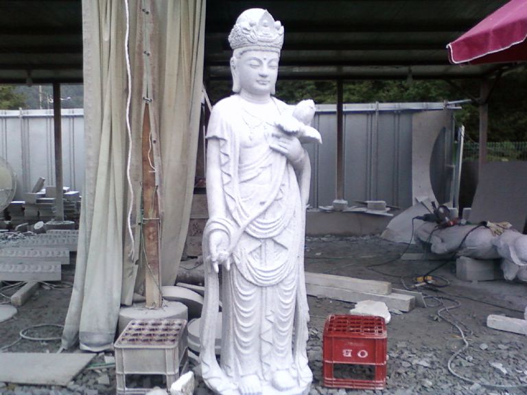 관음상 조성 완료