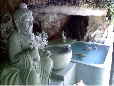 백룡사 용왕상 및 수곽