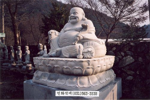 포대화상(홍천서석)서봉사 총높이 10.0자