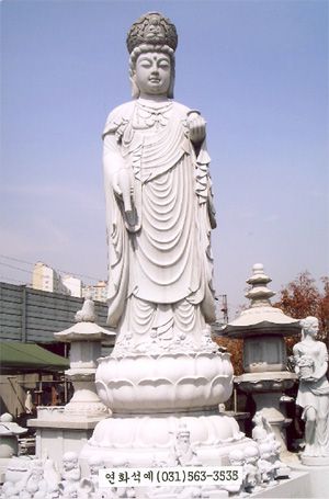 관음상 23.0자(공장전시)